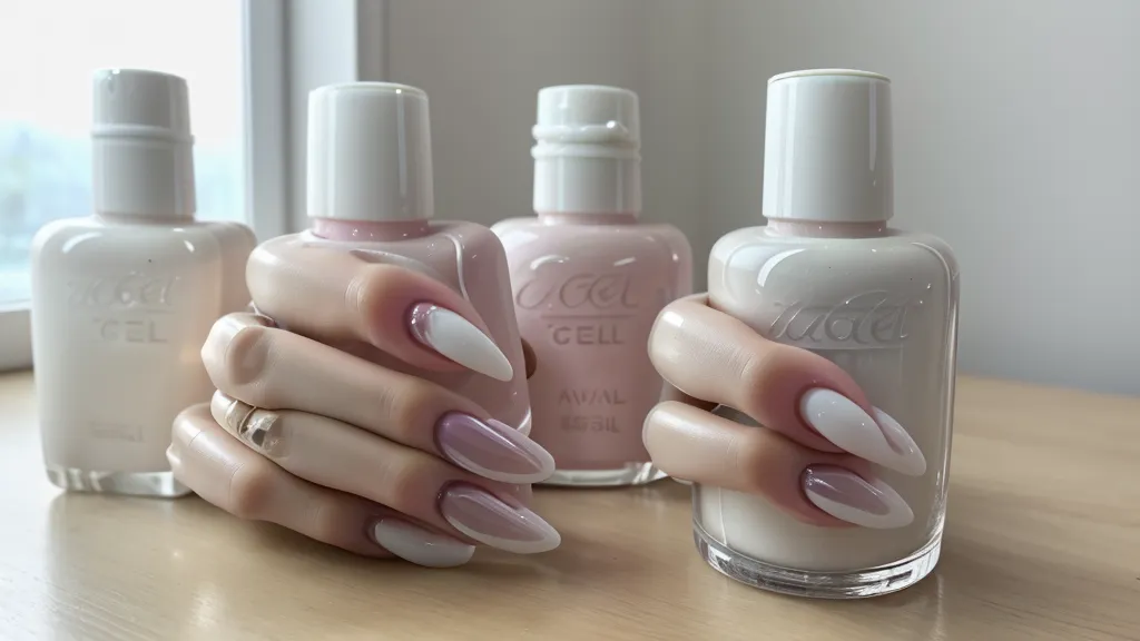 Comparación entre esmalte blanco traslúcido y blanco opaco tiza