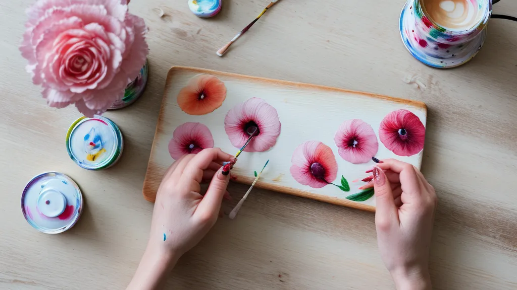 Uñas cortas con diseño de frutas a mano alzada resistiendo una semana entera de teclado de oficina