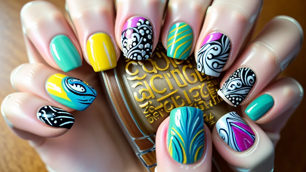 Comparación entre un pincel de nail art genérico desgastado y uno de buena calidad