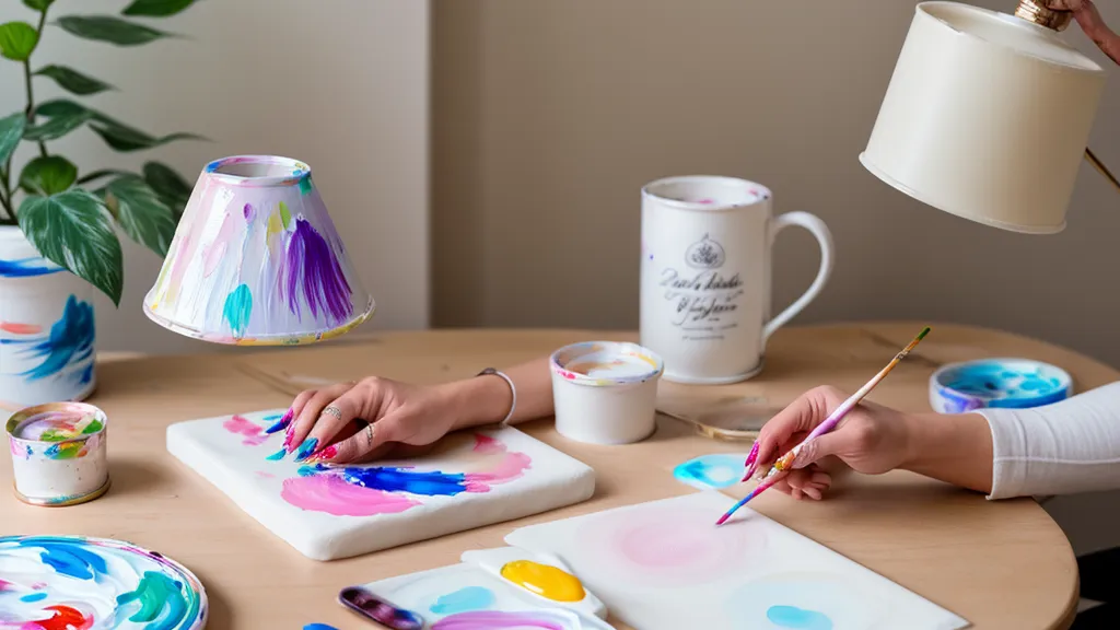 Diseño final de hojas a mano alzada en una manicura casera